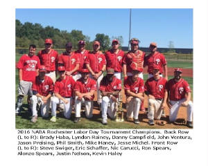 Portage South Baseball Team 2018